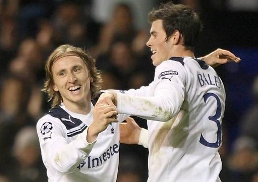 Luka Modric e Gareth Bale. Il croato e il gallese... tipi diversi, ma uniti dalla classe. E da due squadre nel destino: il Tottenham, dove si sono conosciuti, e il Real Madrid, che li ha voluti a ogni costo (e nel caso di Bale, davvero a ogni costo...).